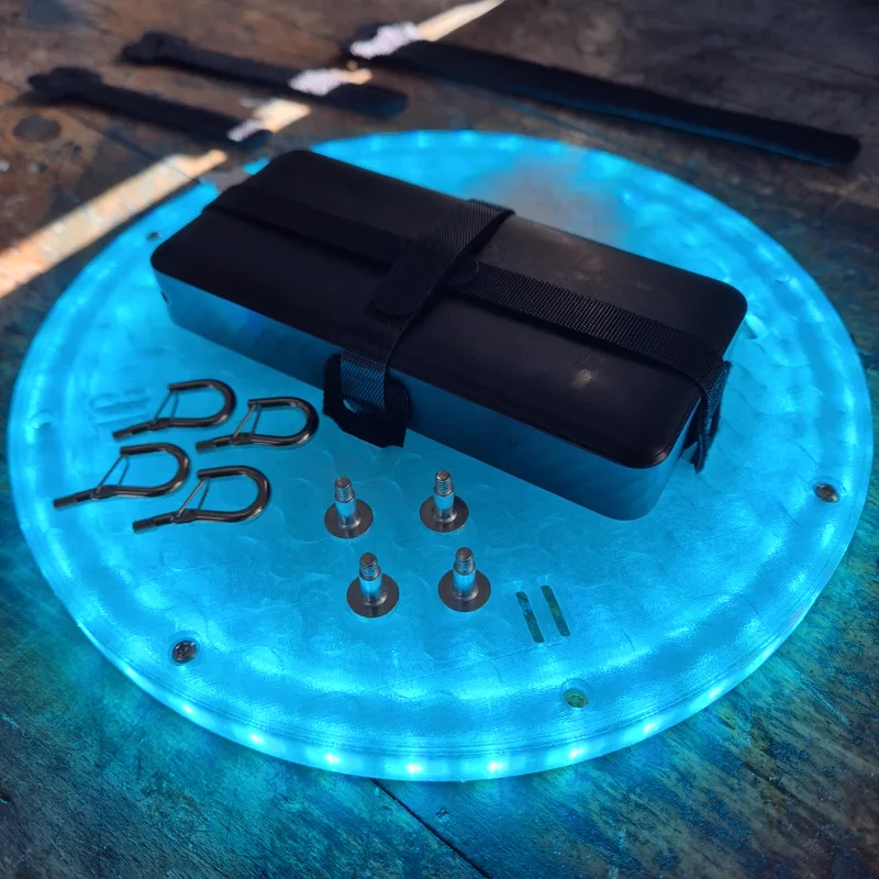 Party UFO accessories: hooks, magnets, and velcro straps